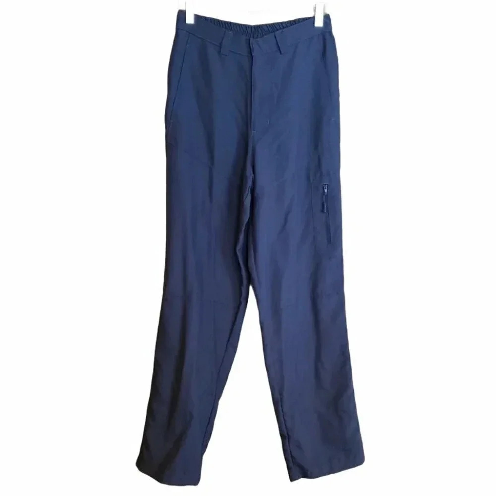 C9 by Champion Athletic Pants Small‎ Navy Blue Nylon Cargo Hiking Outdoor P9062